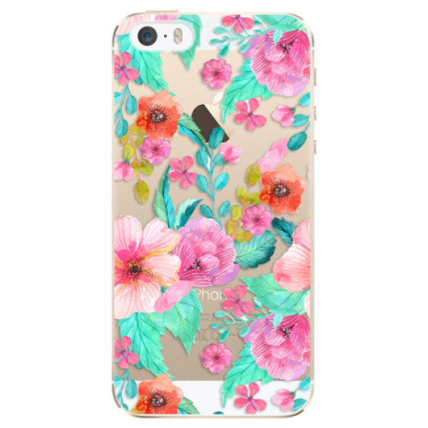 Plastové pouzdro iSaprio - Flower Pattern 01 - iPhone 5/5S/SE