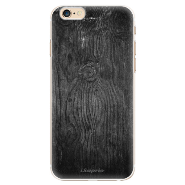 Plastové pouzdro iSaprio - Black Wood 13 - iPhone 6/6S