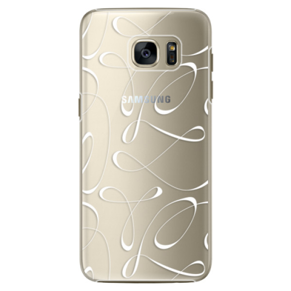 Plastové pouzdro iSaprio - Fancy - white - Samsung Galaxy S7