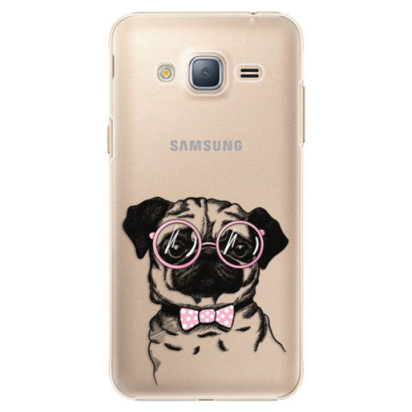 Plastové pouzdro iSaprio - The Pug - Samsung Galaxy J3 2016