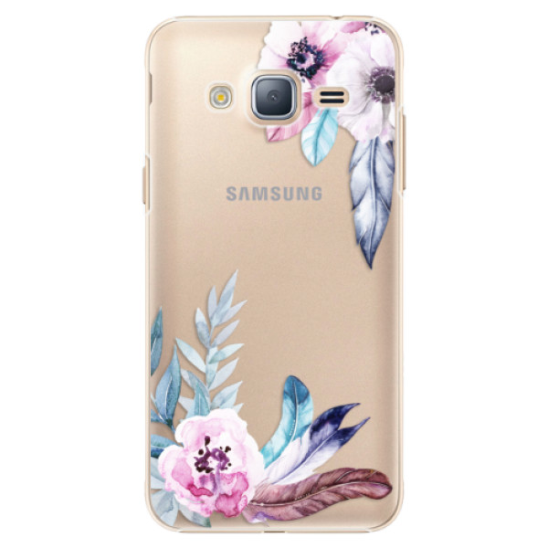 Plastové pouzdro iSaprio - Flower Pattern 04 - Samsung Galaxy J3 2016