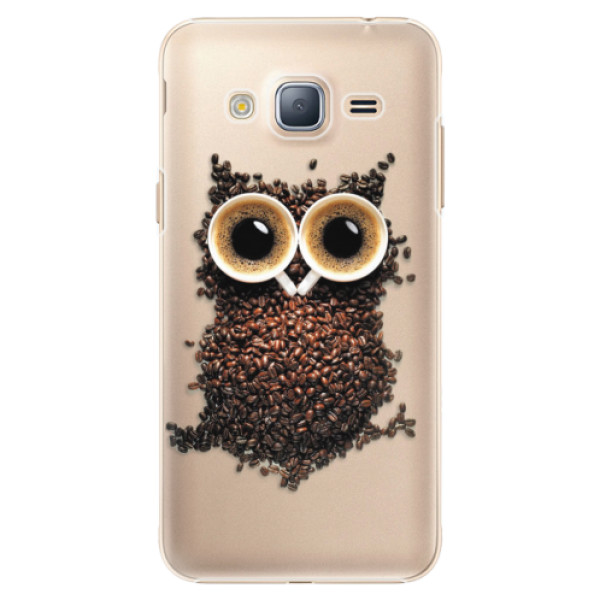 Plastové pouzdro iSaprio - Owl And Coffee - Samsung Galaxy J3 2016