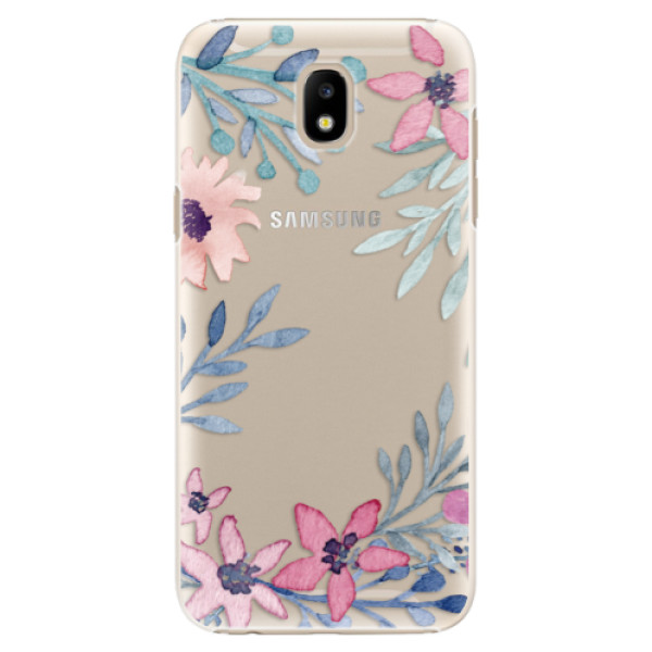 Plastové pouzdro iSaprio - Leaves and Flowers - Samsung Galaxy J5 2017