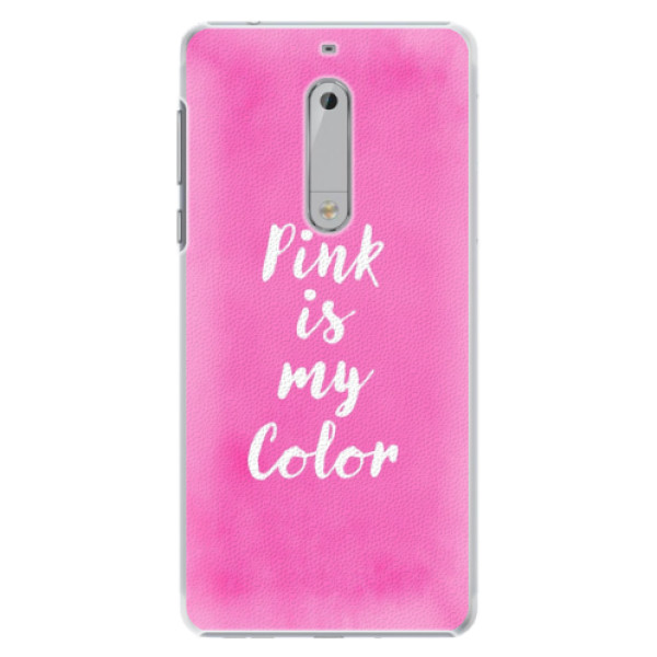 Plastové pouzdro iSaprio - Pink is my color - Nokia 5