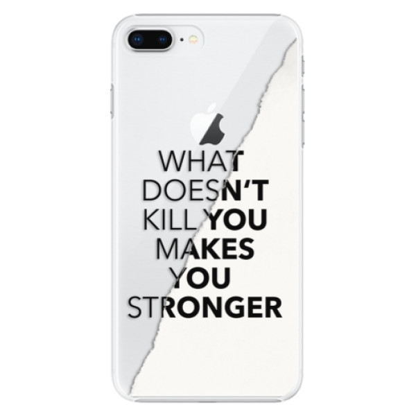 Plastové pouzdro iSaprio - Makes You Stronger - iPhone 8 Plus