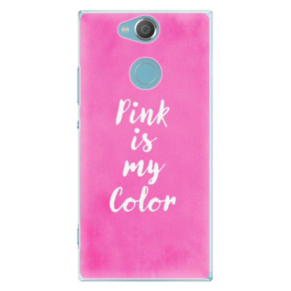 Plastové pouzdro iSaprio - Pink is my color - Sony Xperia XA2