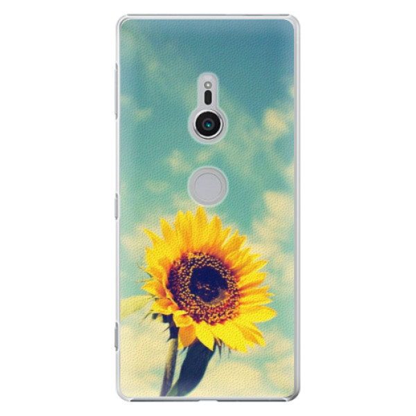 Plastové pouzdro iSaprio - Sunflower 01 - Sony Xperia XZ2
