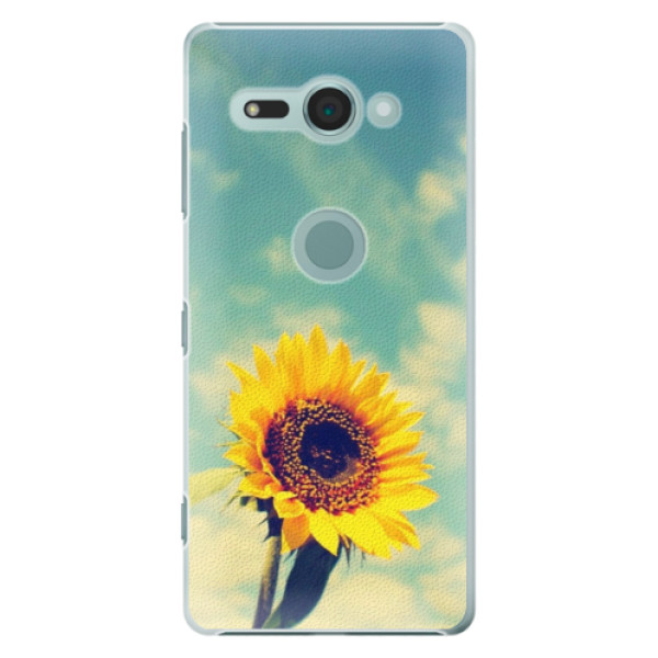 Plastové pouzdro iSaprio - Sunflower 01 - Sony Xperia XZ2 Compact