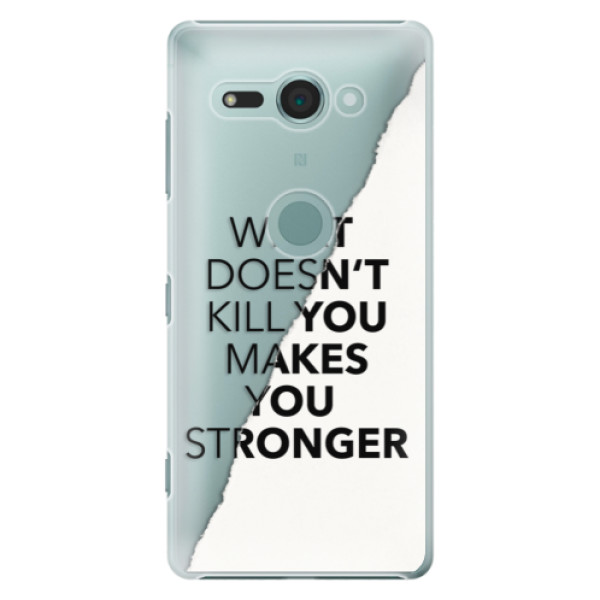 Plastové pouzdro iSaprio - Makes You Stronger - Sony Xperia XZ2 Compact