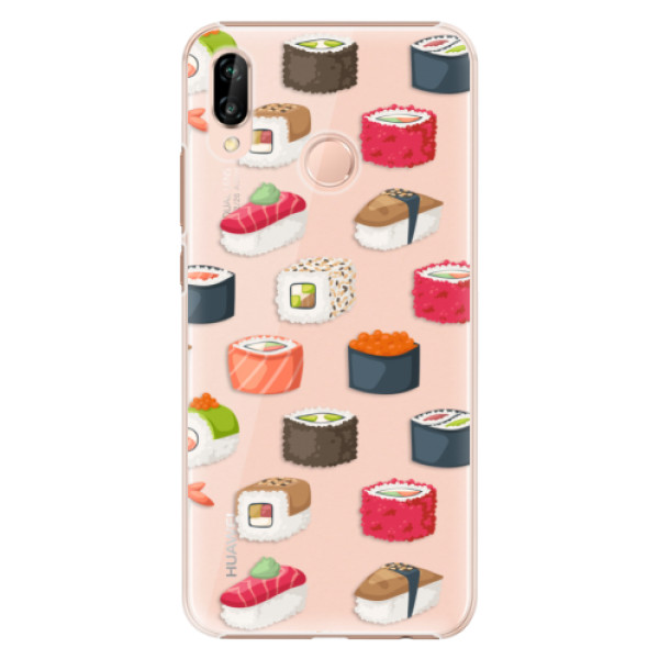 Plastové pouzdro iSaprio - Sushi Pattern - Huawei P20 Lite