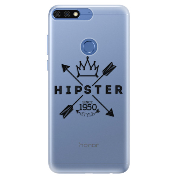 Silikonové pouzdro iSaprio - Hipster Style 02 - Huawei Honor 7C