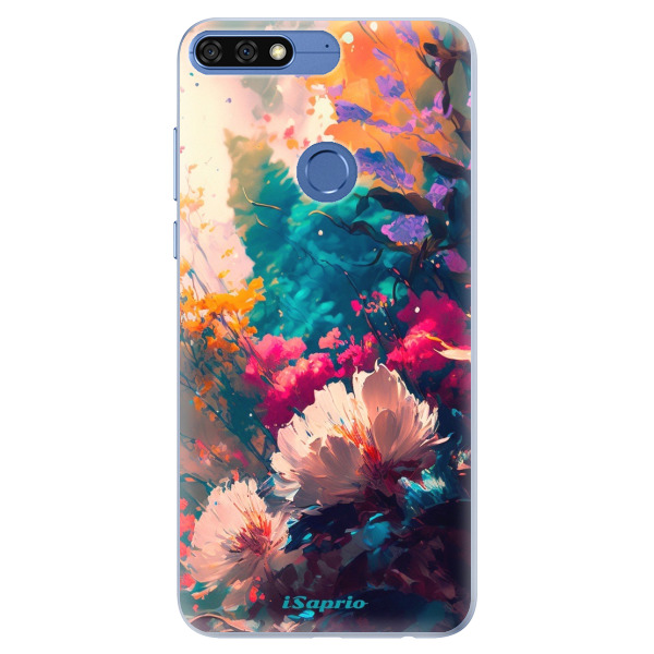 Silikonové pouzdro iSaprio - Flower Design - Huawei Honor 7C