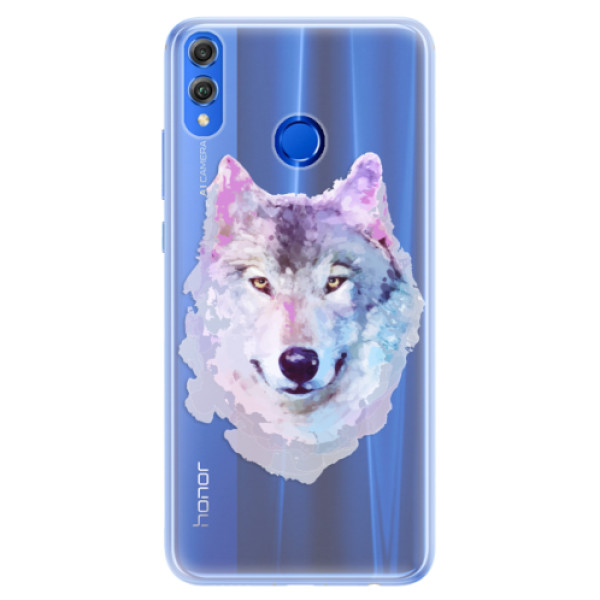 Silikonové pouzdro iSaprio - Wolf 01 - Huawei Honor 8X