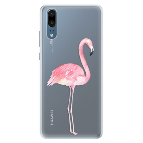 Silikonové pouzdro iSaprio - Flamingo 01 - Huawei P20