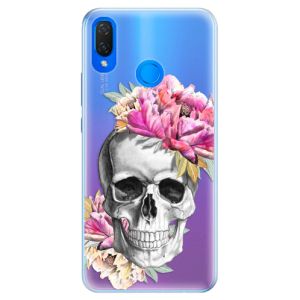Silikonové pouzdro iSaprio - Pretty Skull - Huawei Nova 3i
