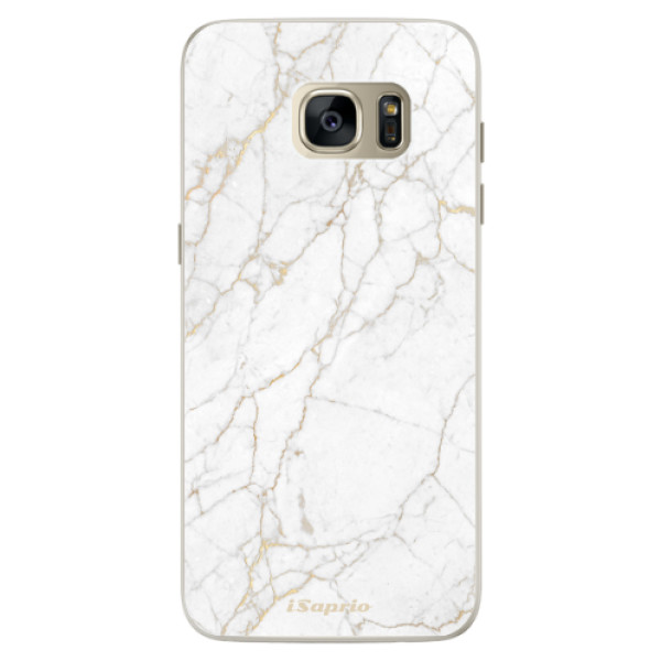 Silikonové pouzdro iSaprio - GoldMarble 13 - Samsung Galaxy S7