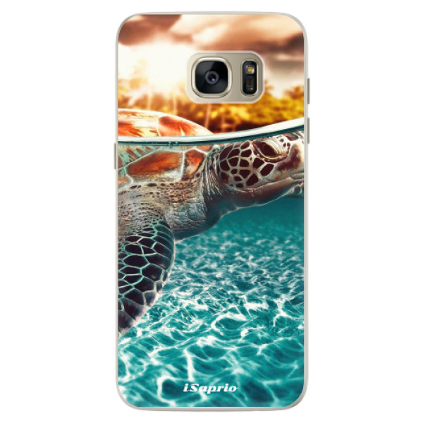Silikonové pouzdro iSaprio - Turtle 01 - Samsung Galaxy S7