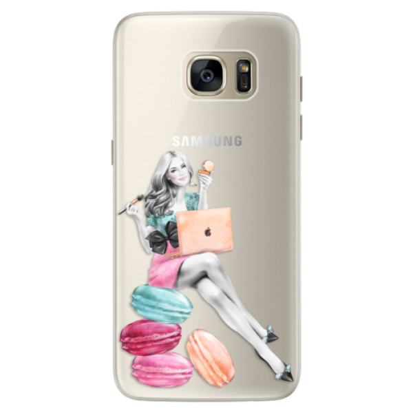 Silikonové pouzdro iSaprio - Girl Boss - Samsung Galaxy S7