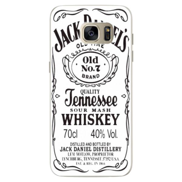 Silikonové pouzdro iSaprio - Jack White - Samsung Galaxy S7 Edge