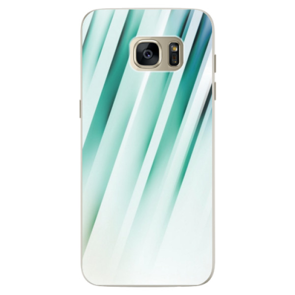Silikonové pouzdro iSaprio - Stripes of Glass - Samsung Galaxy S7 Edge