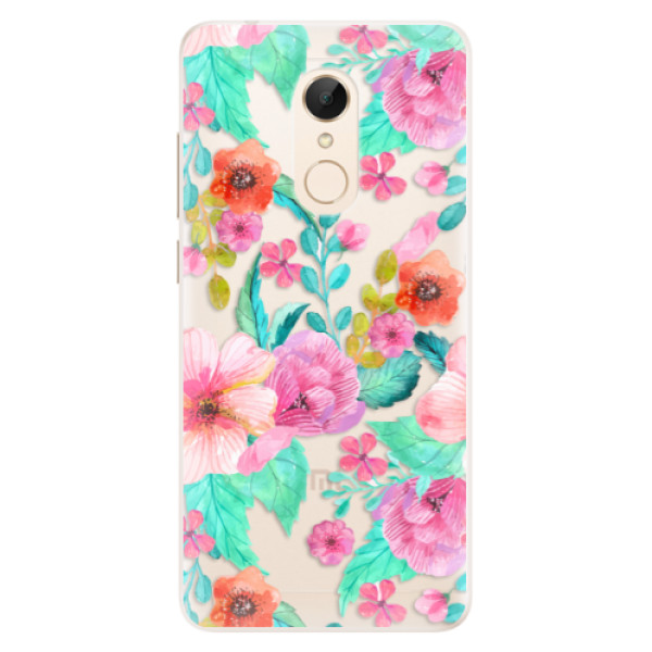 Silikonové pouzdro iSaprio - Flower Pattern 01 - Xiaomi Redmi 5