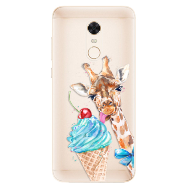 Silikonové pouzdro iSaprio - Love Ice-Cream - Xiaomi Redmi 5 Plus