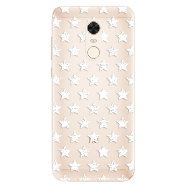 Silikonové pouzdro iSaprio - Stars Pattern - white - Xiaomi Redmi 5 Plus