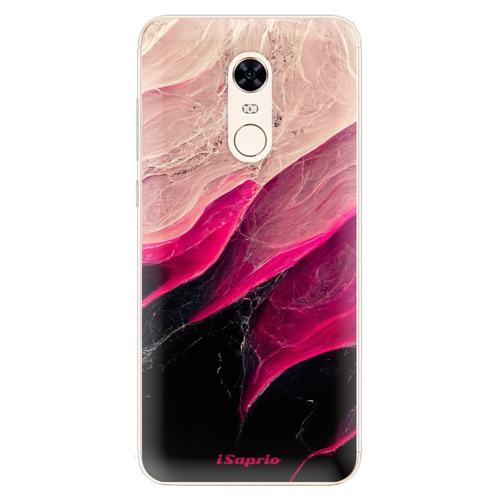 Silikonové pouzdro iSaprio - Black and Pink - Xiaomi Redmi 5 Plus