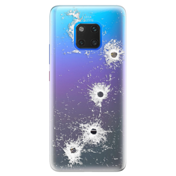 Silikonové pouzdro iSaprio - Gunshots - Huawei Mate 20 Pro