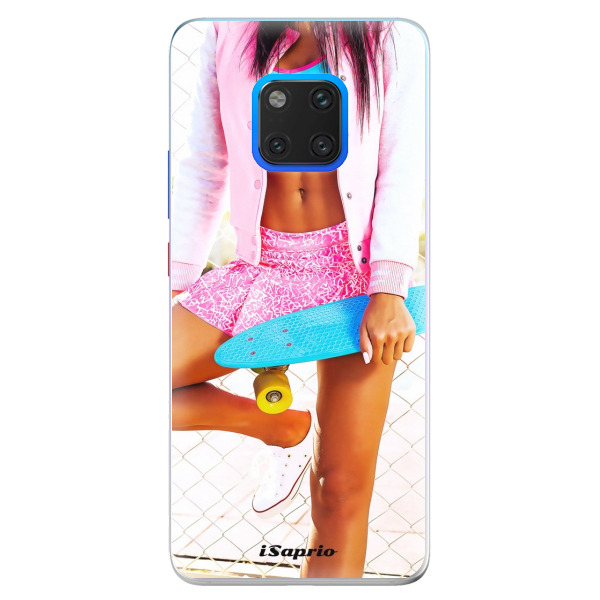 Silikonové pouzdro iSaprio - Skate girl 01 - Huawei Mate 20 Pro