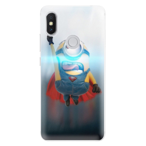 Silikonové pouzdro iSaprio - Mimons Superman 02 - Xiaomi Redmi S2