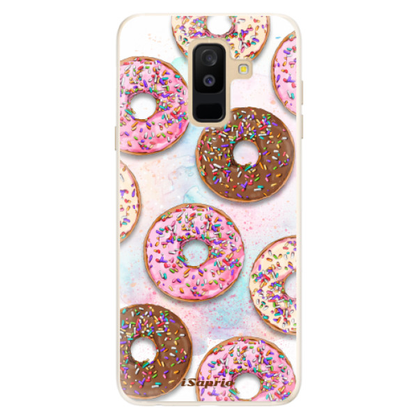 Silikonové pouzdro iSaprio - Donuts 11 - Samsung Galaxy A6+