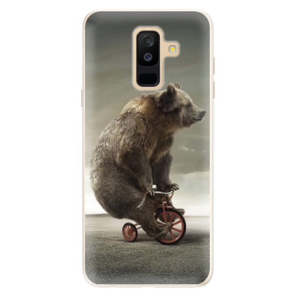 Silikonové pouzdro iSaprio - Bear 01 - Samsung Galaxy A6+