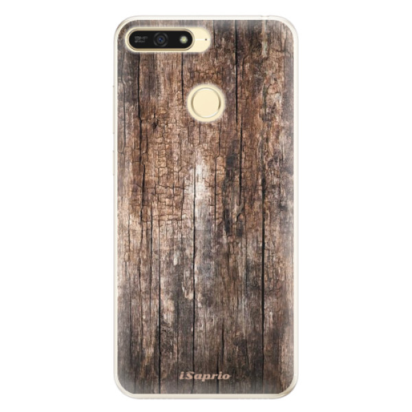 Silikonové pouzdro iSaprio - Wood 11 - Huawei Honor 7A