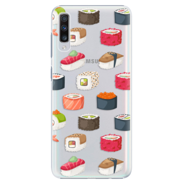 Plastové pouzdro iSaprio - Sushi Pattern - Samsung Galaxy A70