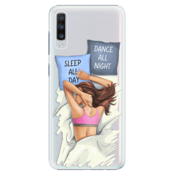 Plastové pouzdro iSaprio - Dance and Sleep - Samsung Galaxy A70