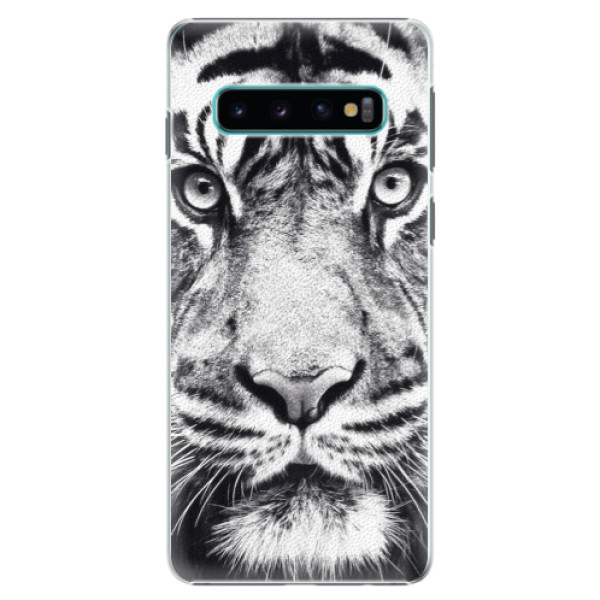 Plastové pouzdro iSaprio - Tiger Face - Samsung Galaxy S10