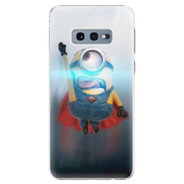 Plastové pouzdro iSaprio - Mimons Superman 02 - Samsung Galaxy S10e