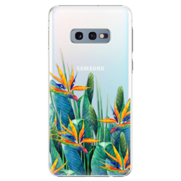 Plastové pouzdro iSaprio - Exotic Flowers - Samsung Galaxy S10e