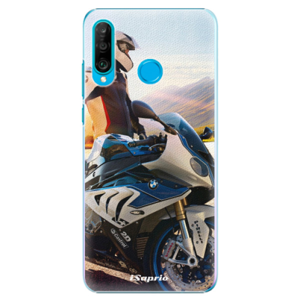 Plastové pouzdro iSaprio - Motorcycle 10 - Huawei P30 Lite