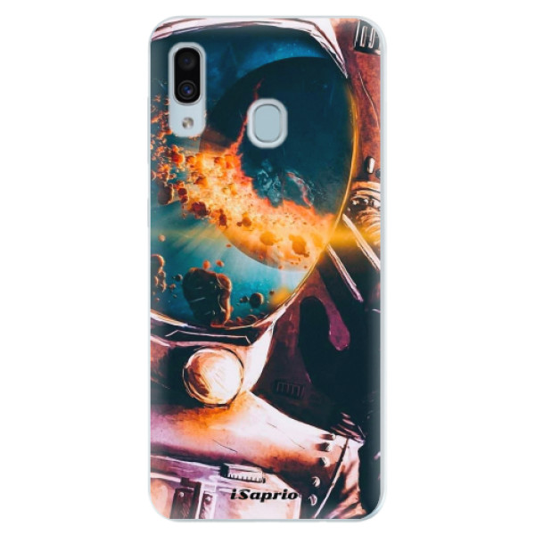 Silikonové pouzdro iSaprio - Astronaut 01 - Samsung Galaxy A30