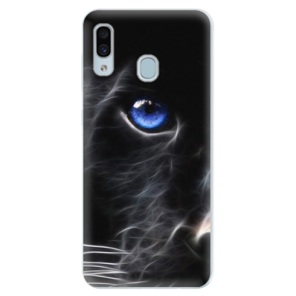 Silikonové pouzdro iSaprio - Black Puma - Samsung Galaxy A30
