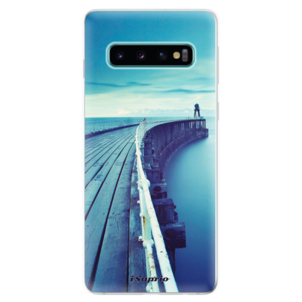 Odolné silikonové pouzdro iSaprio - Pier 01 - Samsung Galaxy S10
