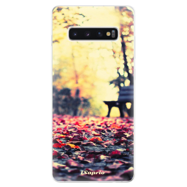 Odolné silikonové pouzdro iSaprio - Bench 01 - Samsung Galaxy S10+