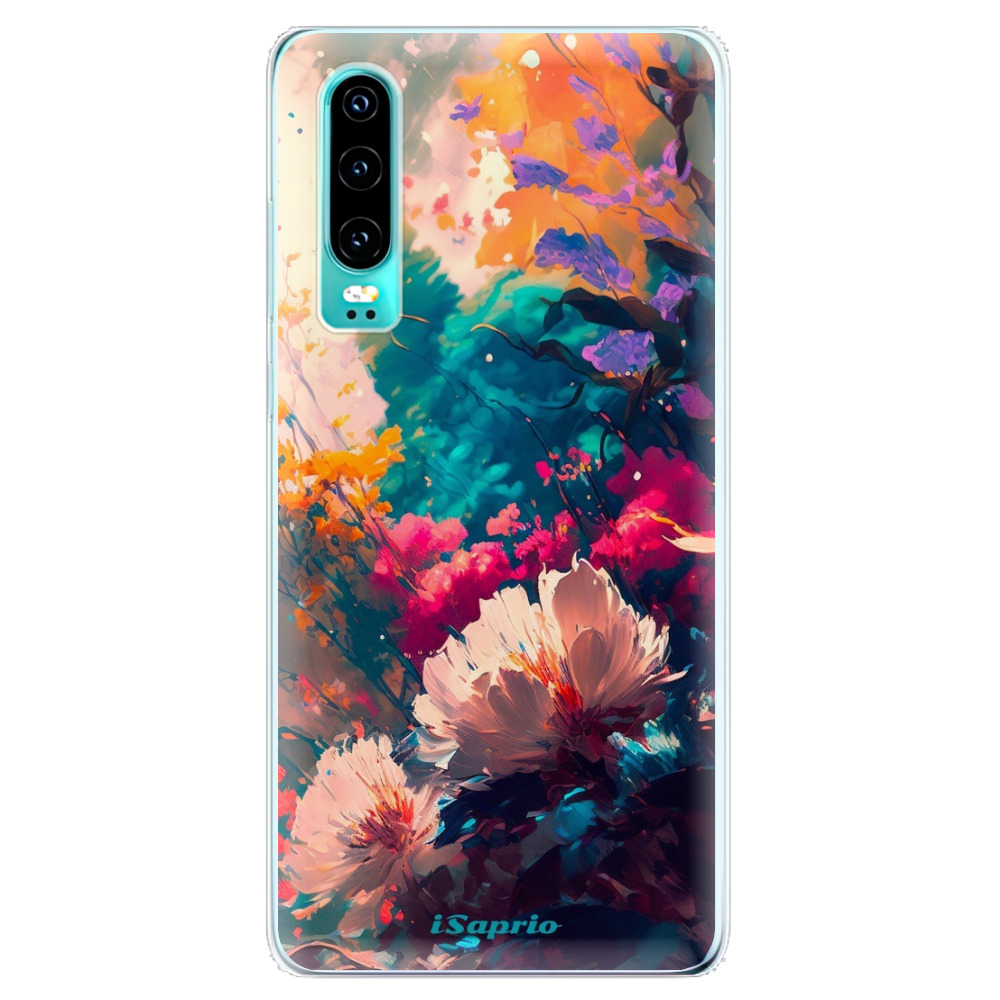 Odolné silikonové pouzdro iSaprio - Flower Design - Huawei P30