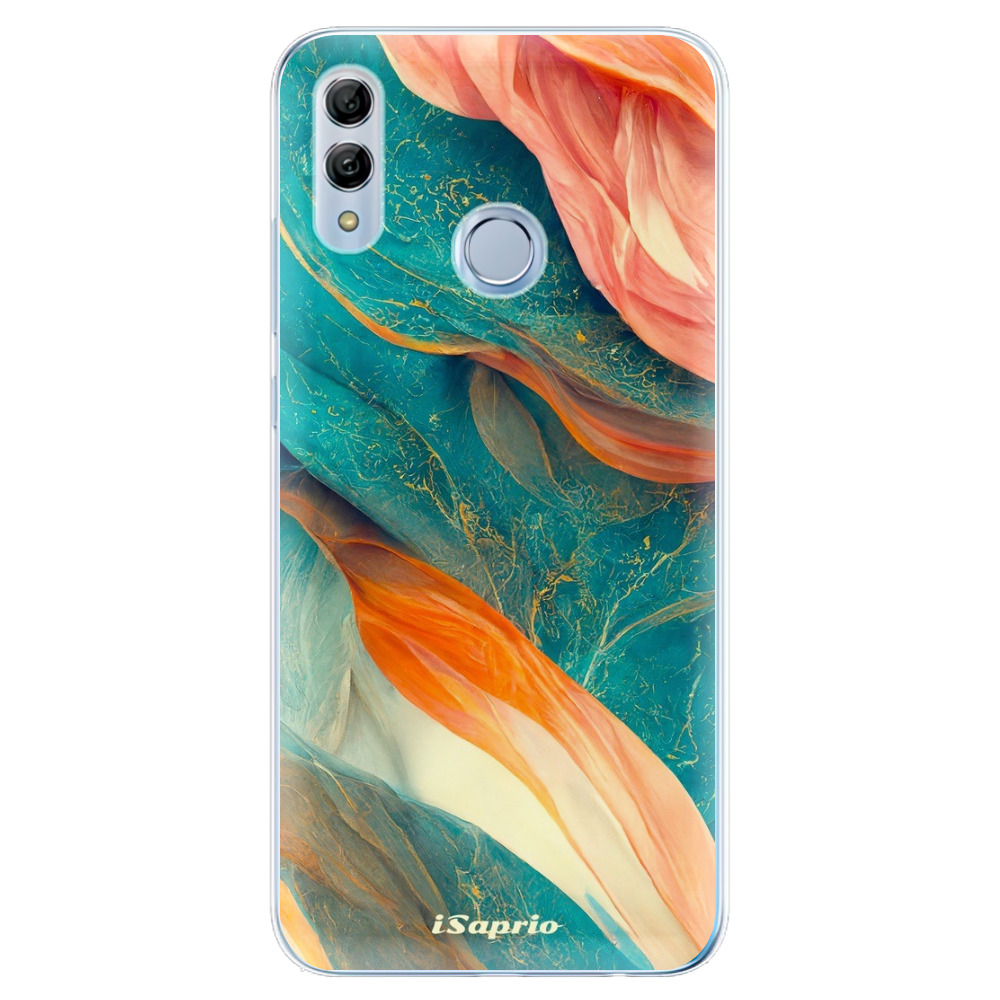 Odolné silikonové pouzdro iSaprio - Abstract Marble - Huawei Honor 10 Lite