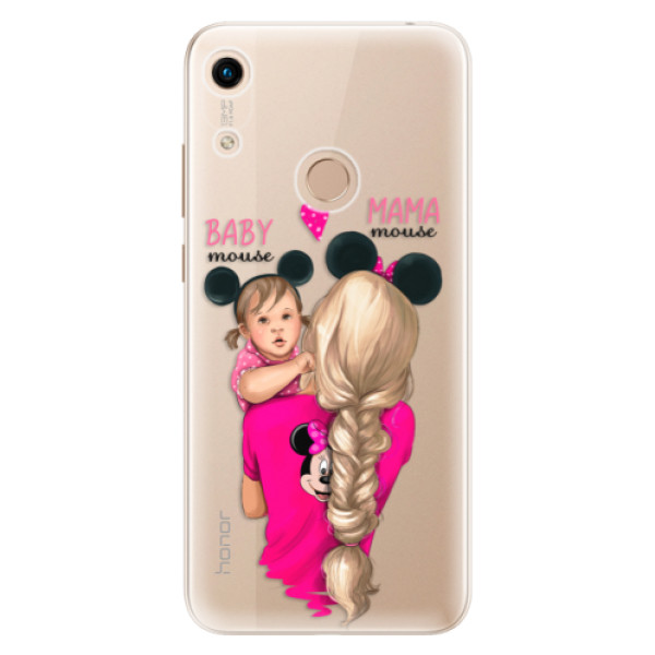 Odolné silikonové pouzdro iSaprio - Mama Mouse Blond and Girl - Huawei Honor 8A