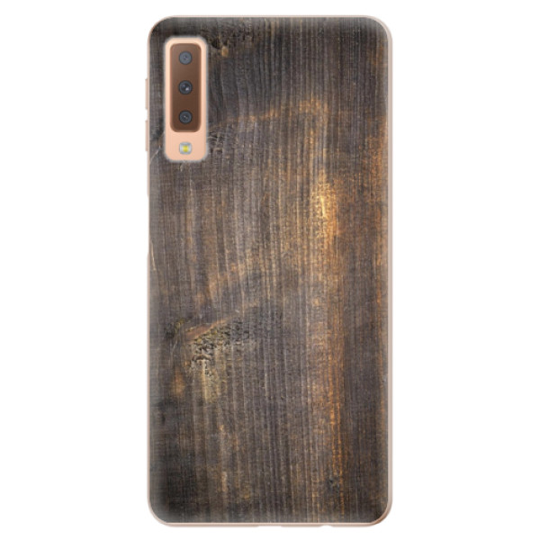 Odolné silikonové pouzdro iSaprio - Old Wood - Samsung Galaxy A7 (2018)