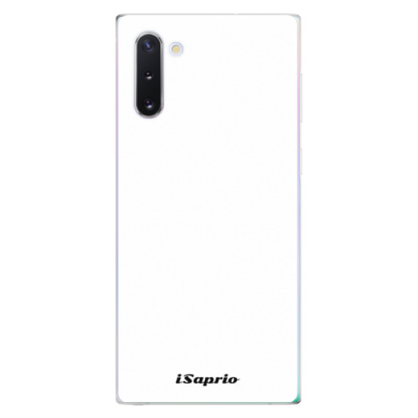 Odolné silikonové pouzdro iSaprio - 4Pure - bílý - Samsung Galaxy Note 10