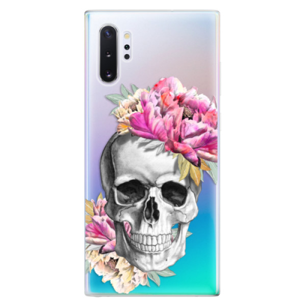Odolné silikonové pouzdro iSaprio - Pretty Skull - Samsung Galaxy Note 10+